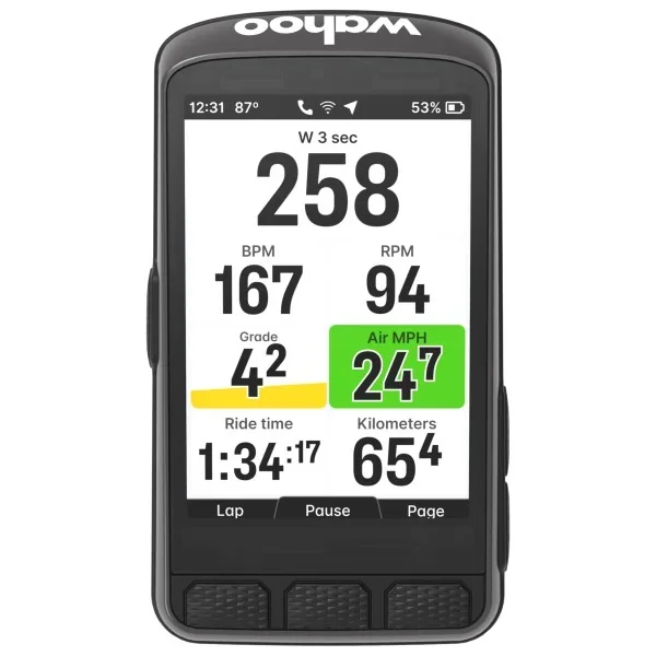 ELEMNT Ace GPS Radcomputer mit Navigation und Trainingsanalyse
