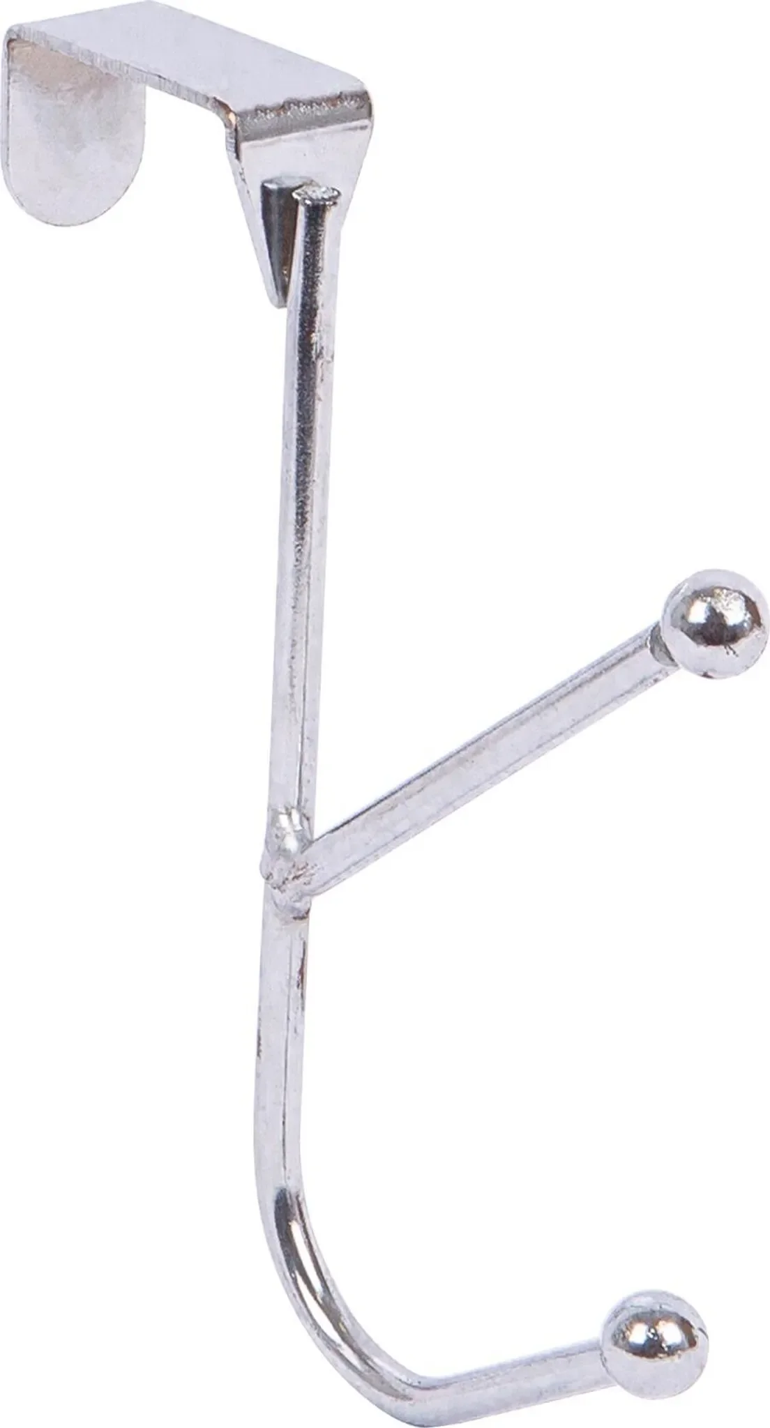 Ashley Türhaken – Hut- & Kleiderhaken aus verchromtem Eisen, 15 cm