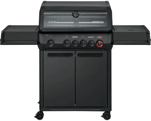Enders Monroe Pro 4 SIKR Turbo Shadow Gasgrill 4 Brenner Gussrost