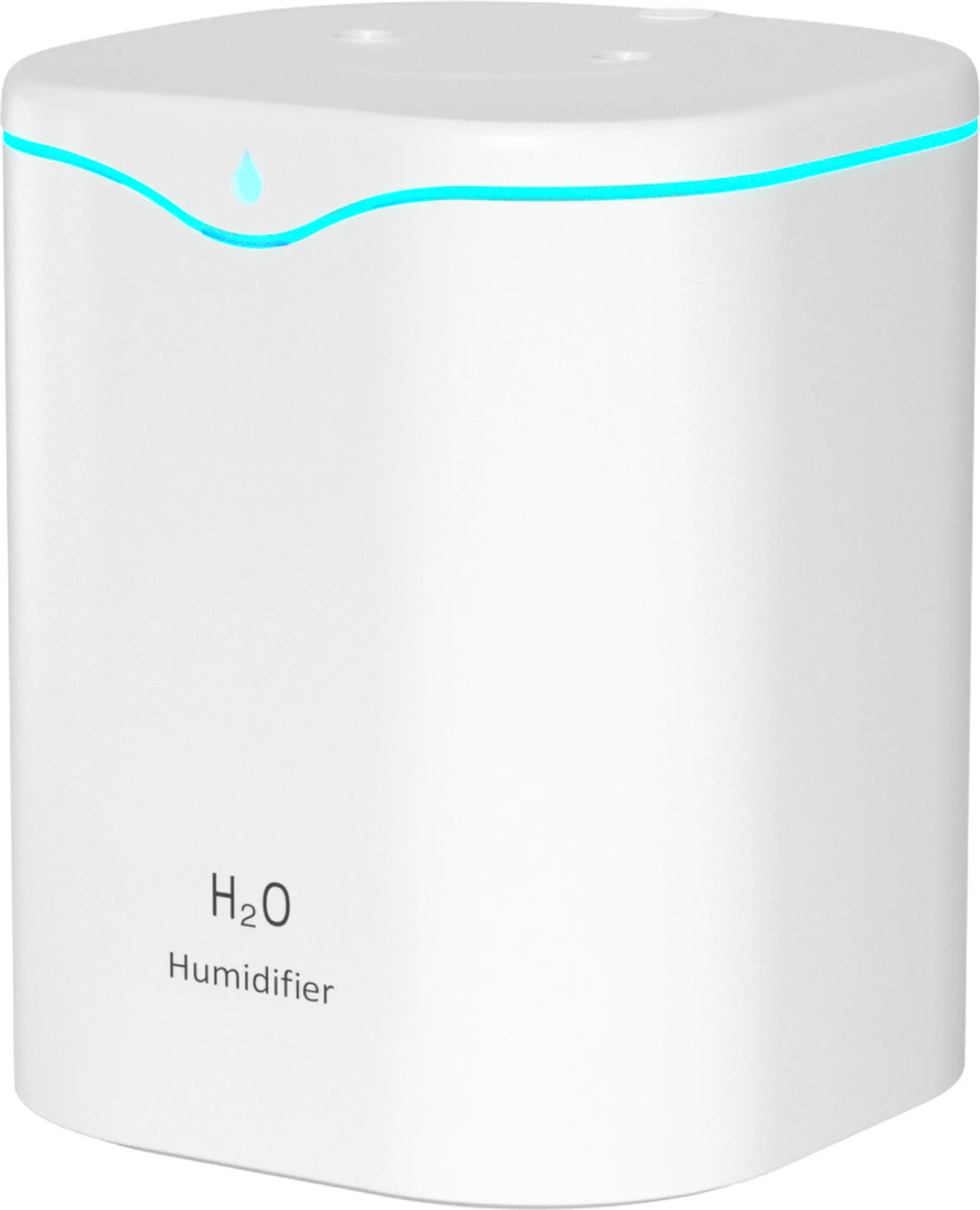 2L Doppelspray-Luftbefeuchter mit LED-Licht & Auto Shut-Off – Cool Mist für Schlafzimmer & Büro