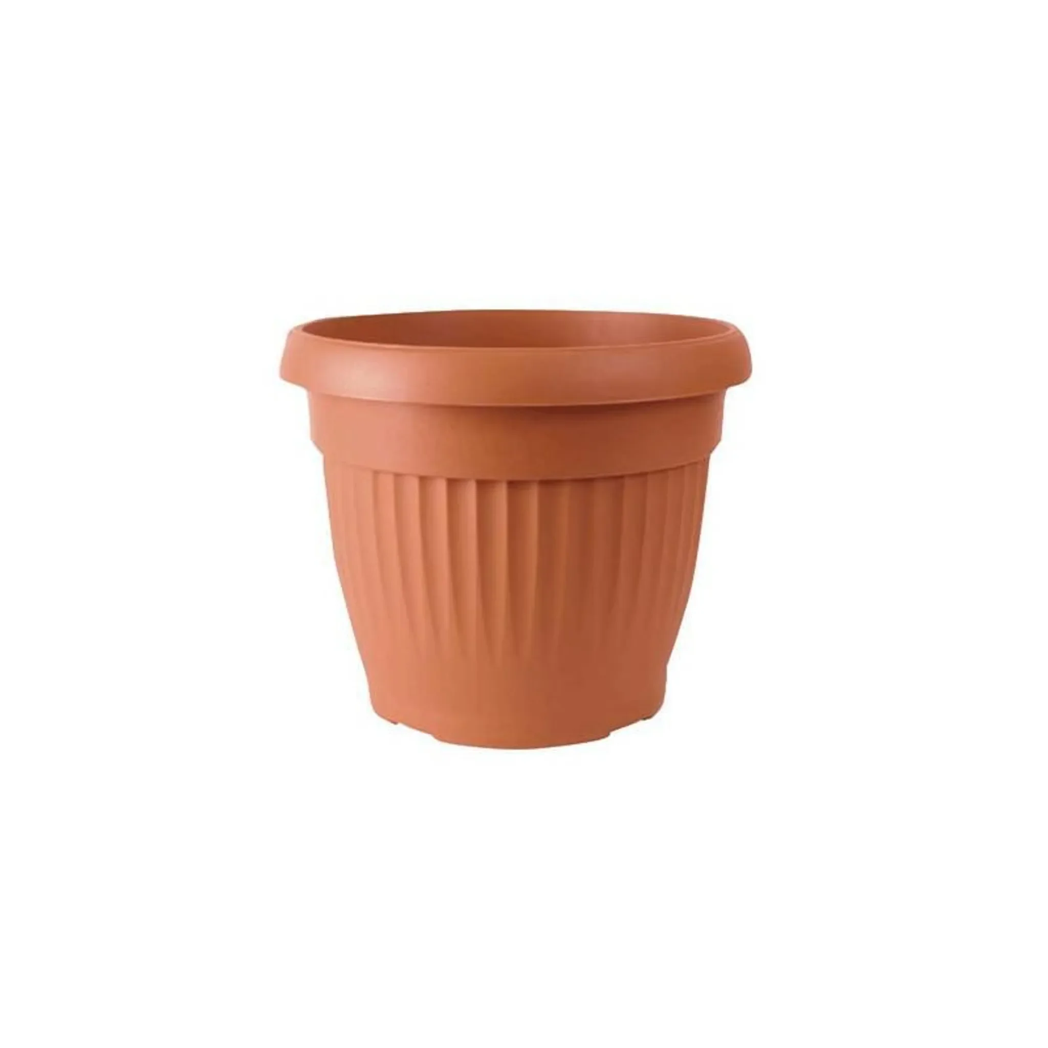 Prosperplast Terra Blumentopf • Ø 11 × H 8,5 cm • Terrakotta • Modell PP-DCE11T