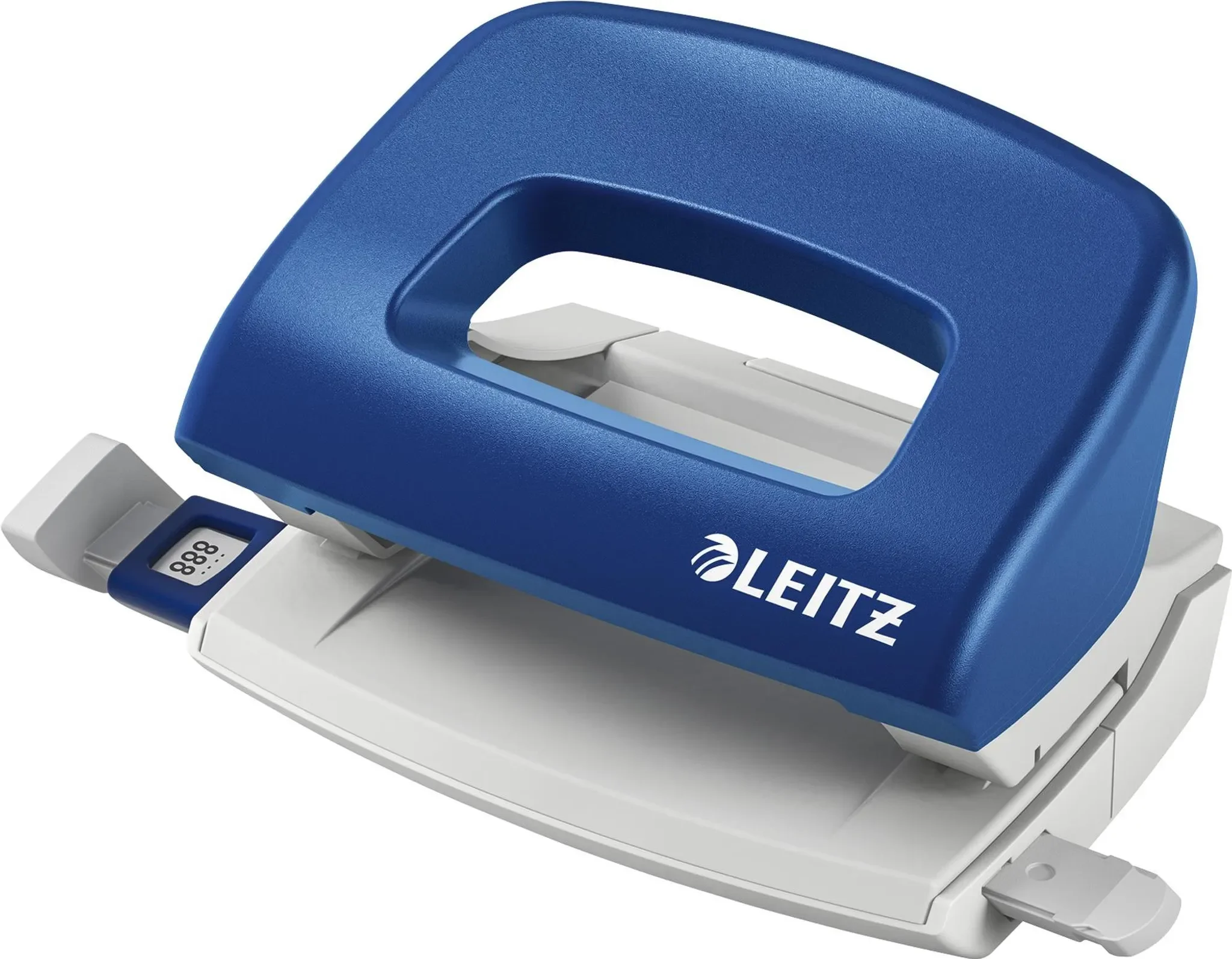 LEITZ Locher Nexxt 5058 – Blau, Stanzleistung bis 10 Blatt