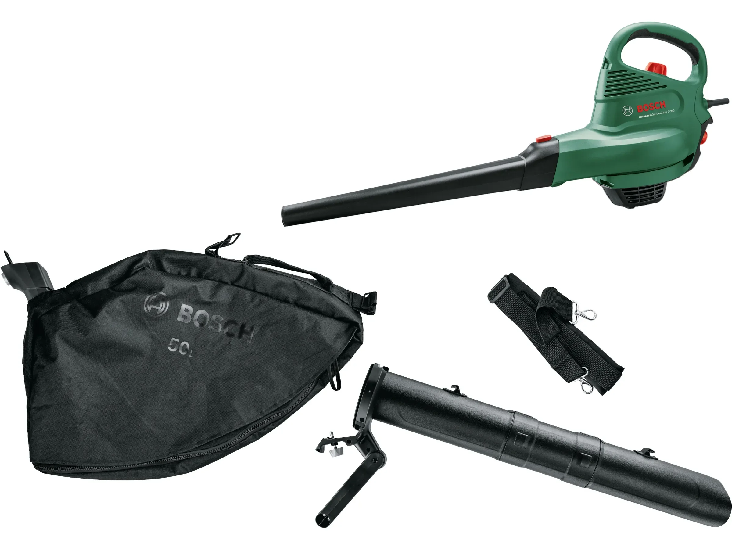 Bosch Gartensauger UniversalGarden Tidy 3000 Laubsauger und Laubbläser