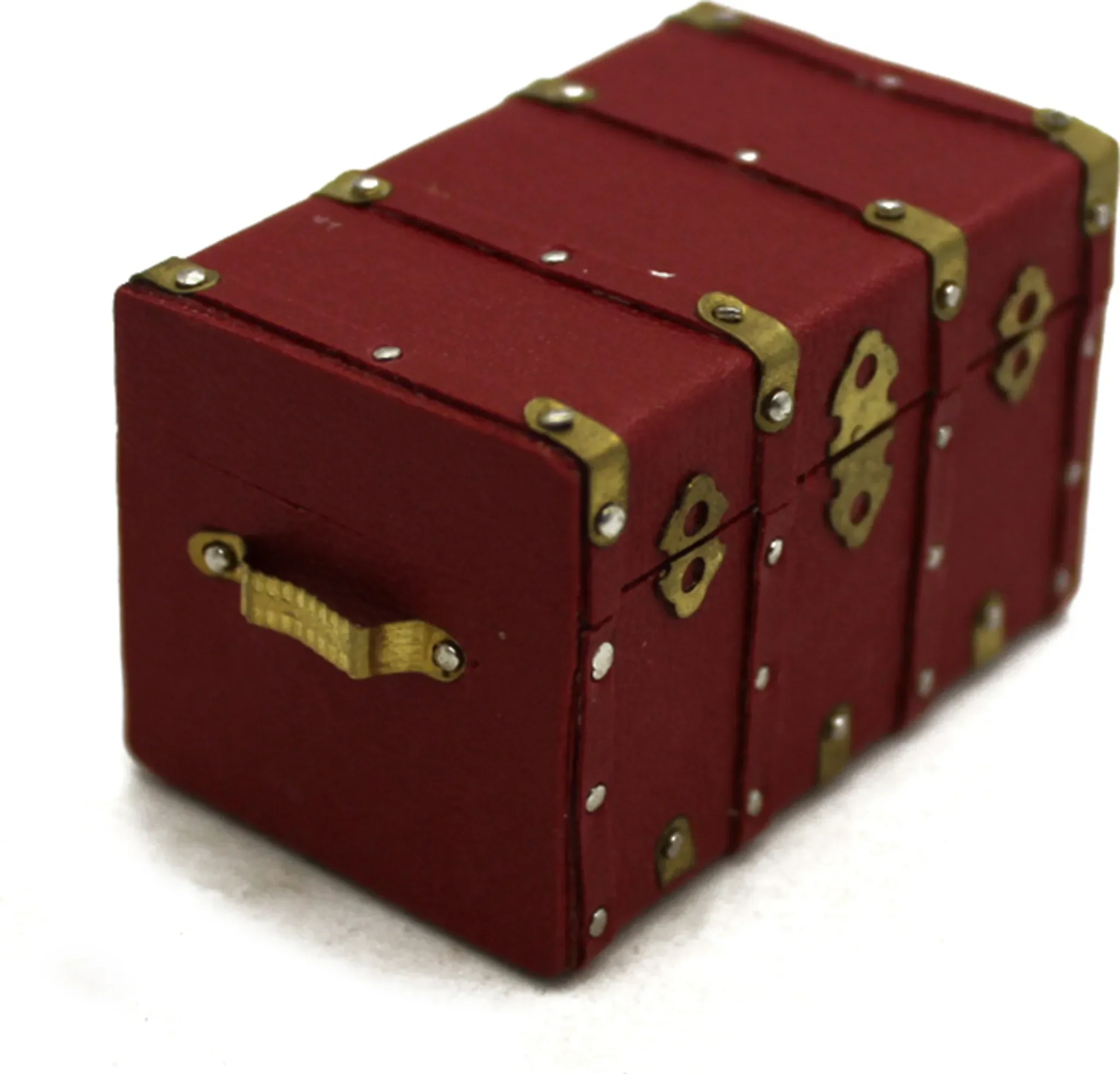 Puppenhaus Koffer & Mini Schatzkiste im Maßstab 1:12