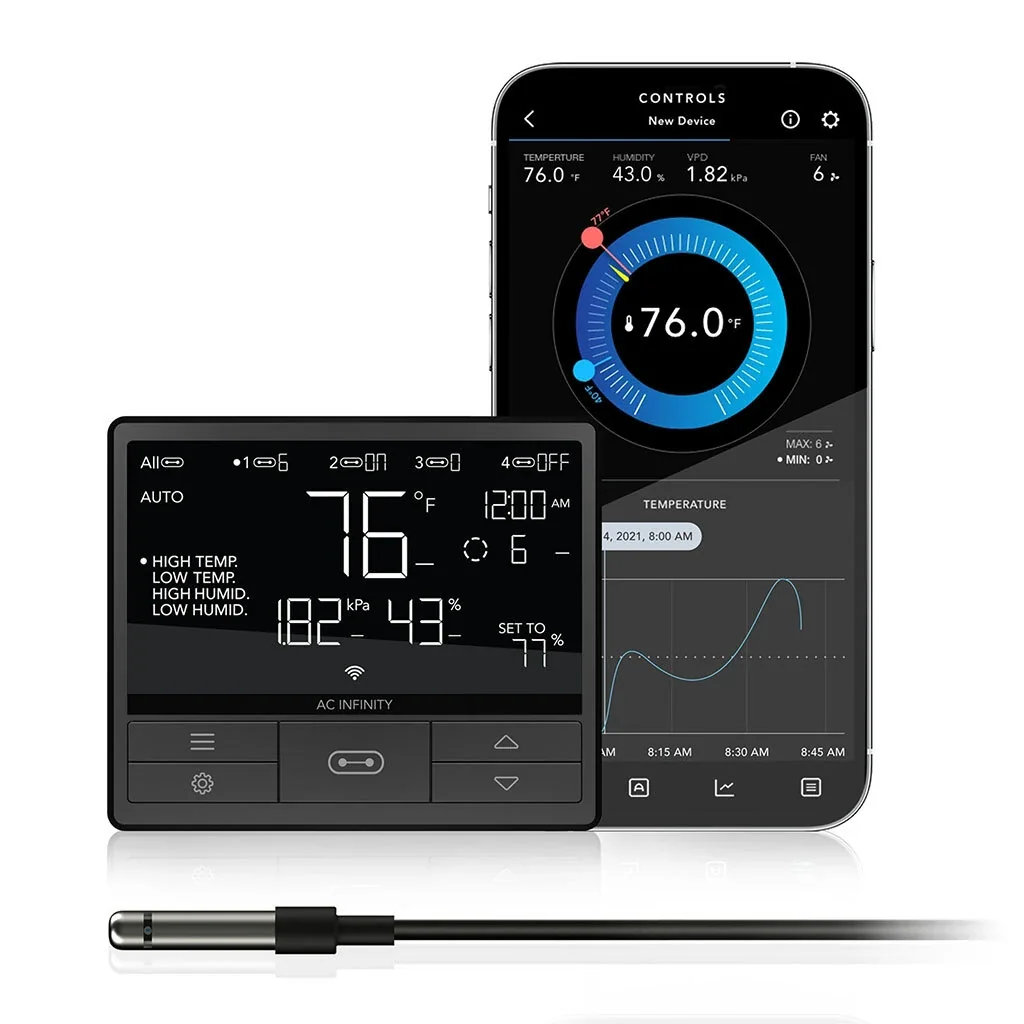 AC Infinity Controller 69 Bluetooth Klimaregler mit App für Lüfter