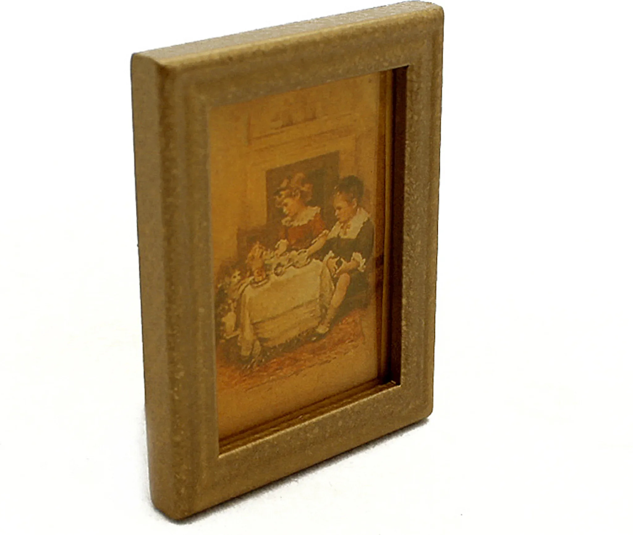 Miniatur Wandbild aus Holz – Maßstab 1:12