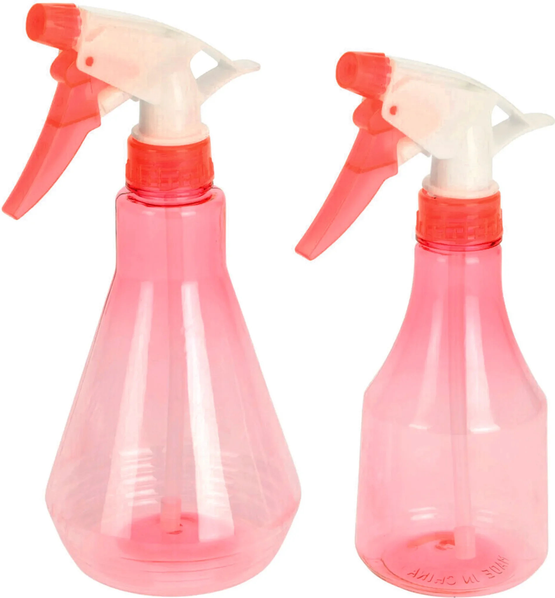 ProGarden Sprühflaschen Set • 2 Stück • Rot • 350 ml & 450 ml • Pflanzensprüher für Innen & Außen
